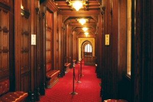 Lords voting Lobby